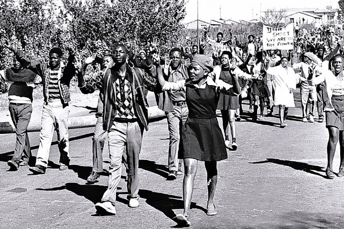 Soweto uprisings, 1976.