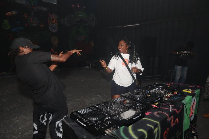 Sweat it Out party at Lagos Fashion Week 2023.