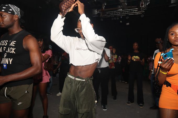 Sweat it Out party at Lagos Fashion Week 2023.