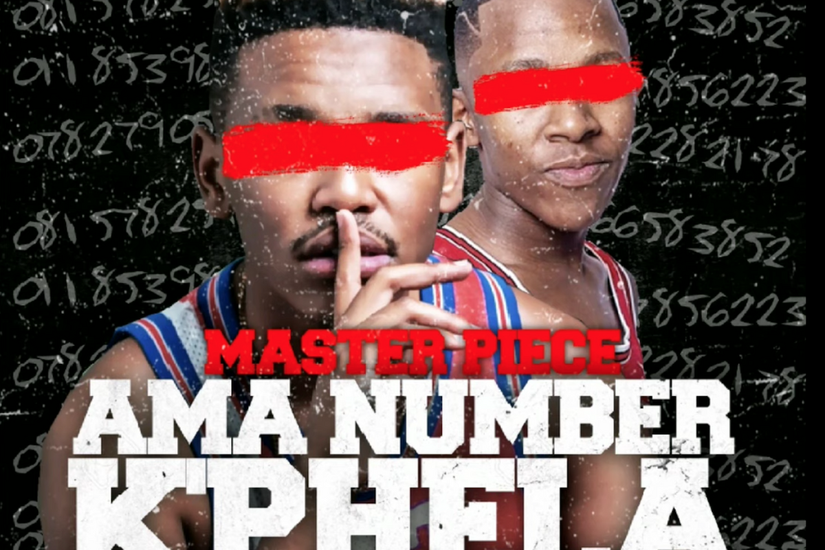 The cover art for Vigro Deep and Masterpiece's latest single 'Amanumber K'phela.'