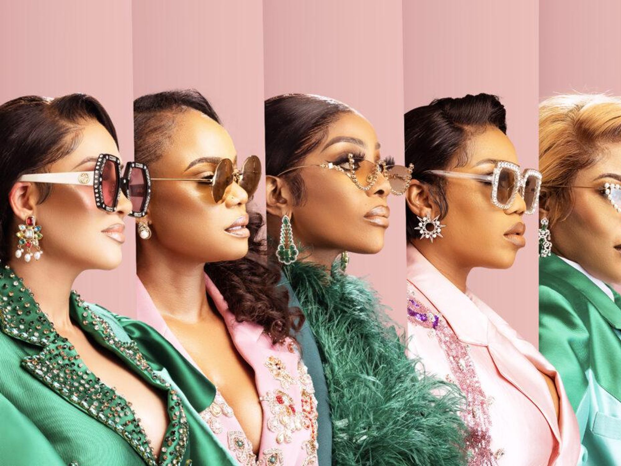 The Real Housewives of Lagos women sunglasses