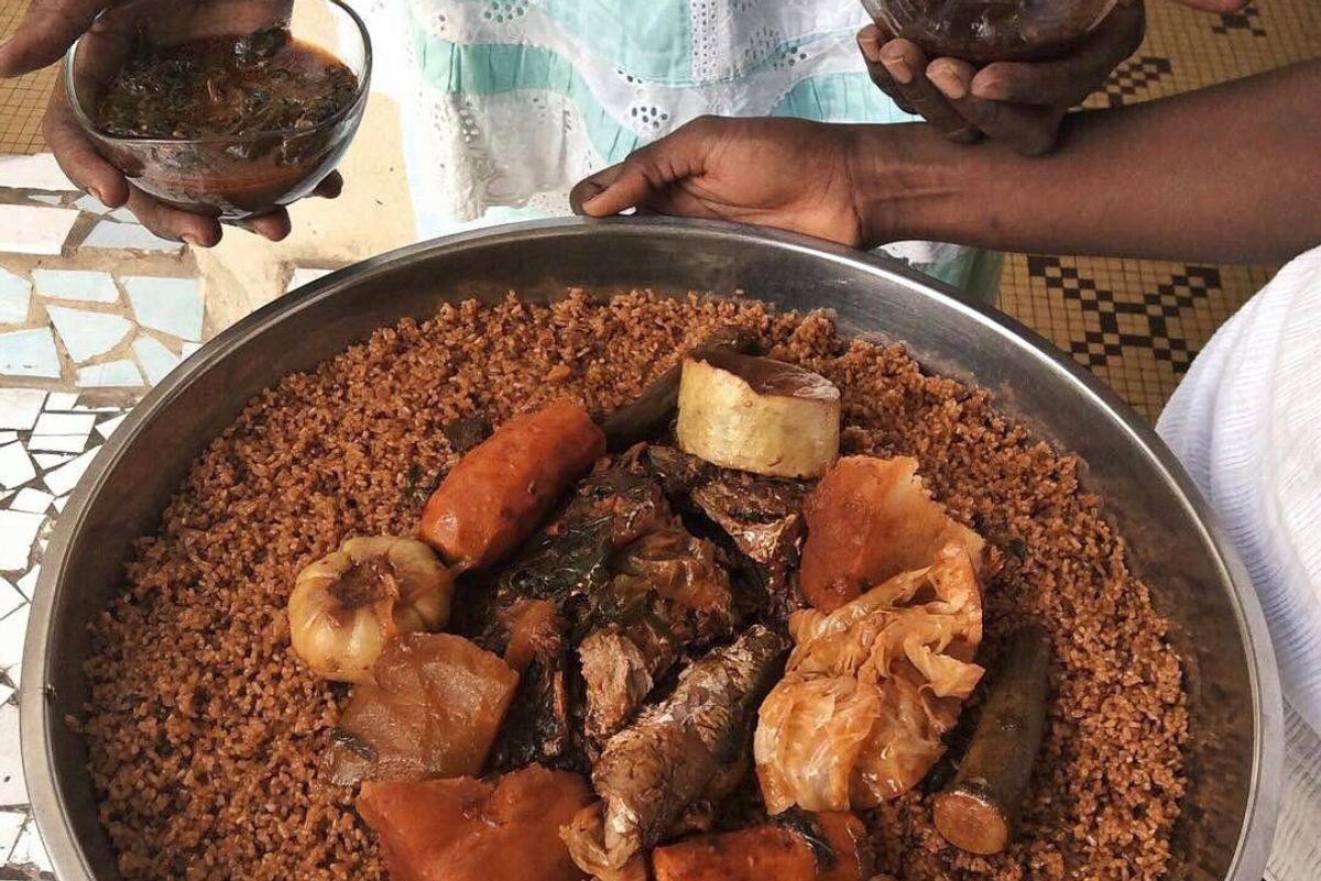 Thieboudienne senegal african food