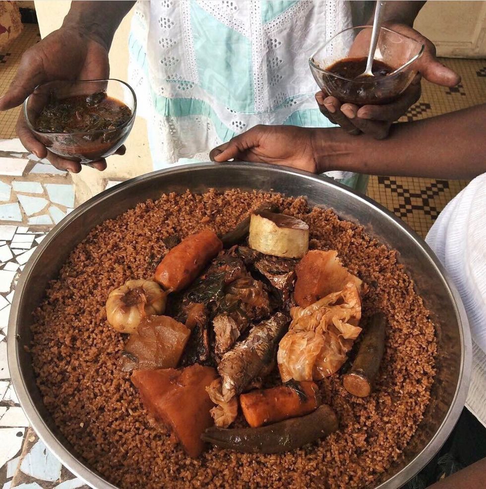 Thieboudienne senegal african food