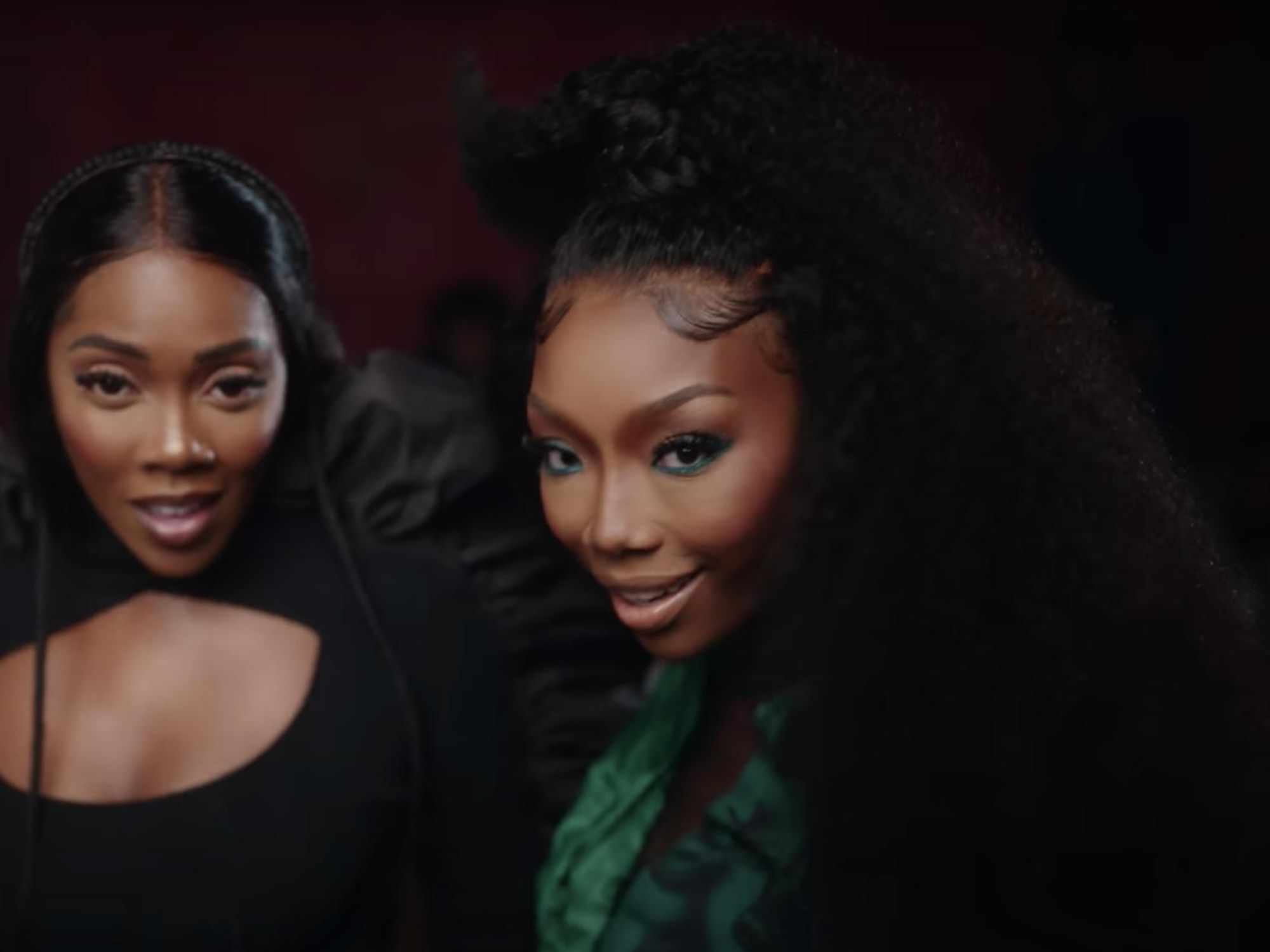​Tiwa Savage and Brandy in "Somebody's Son"