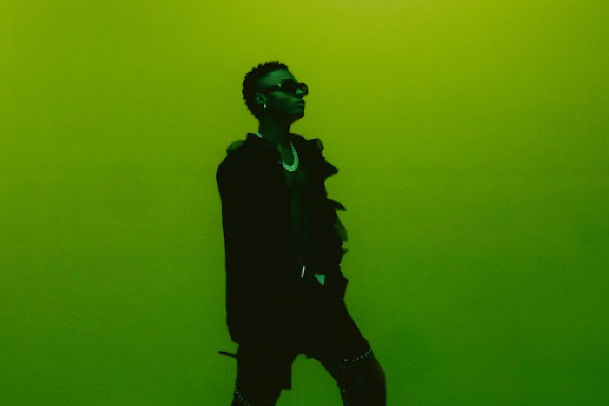Wizkid in his latest music video for single 'True Love' 