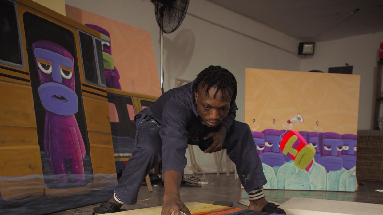 Nigerian Artist Yusuff Aina Abogunde Uses His Experiences to Tell Stories on Identity