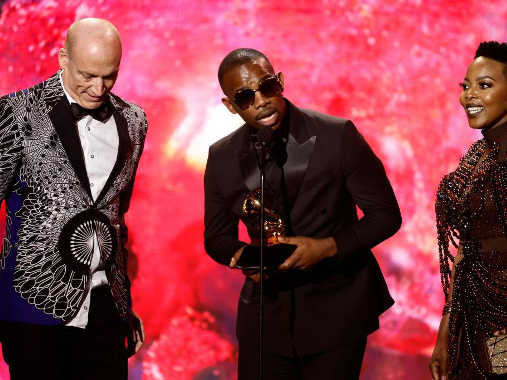 Nomcebo Zikode, Zakes Bantwini & Wouter Kellerman Win Grammy Award For Best Global Music Performance